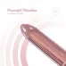 Розовая гладкая вибропуля So Divine Halo Bullet Vibrator - 8 см розовый 