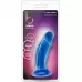 Синий анальный фаллоимитатор Sweet N Small 4 Inch Dildo with Suction Cup - 11,4 см синий 