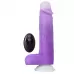 Фиолетовый вибратор-реалистик Encore 8 Inch Vibrating Dildo - 21,6 см фиолетовый 