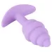 Фиолетовая анальная втулка Mini Butt Plug - 7,5 см фиолетовый 