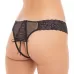 Кружевные трусики с доступом Flirtation Panty розовый M-L