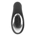 Черная анальная вибропробка с функцией расширения RC Butt Plug with 3 functions черный 