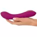 Лиловый вибратор с функцией расширения Inflatable Vibrator - 21,1 см лиловый 