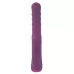 Фиолетовый вибратор-кролик с функцией постукивания и фрикциями 3 Function Rabbit Vibrator - 23,7 см фиолетовый 