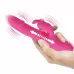 Розовый вибратор Dorothy с функцией поступательных движений - 19,7 см розовый 
