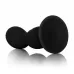 Черный анальный стимулятор Silicone Back End Play - 10,75 см черный 