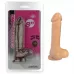 Телесный фаллоимитатор 8 Inch Carved DIldo - 22 см телесный 