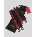 Изысканный набор фиксаций на кровати Reversible Under Mattress Restraint Set красный с черным 