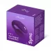 Фиолетовый вибратор для пар We-Vibe Sync 2 фиолетовый 