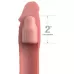 Телесная насадка-удлинитель 2 Inch Silicone X-tension - 20,3 см телесный 