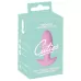 Розовая анальная пробка с вибрацией Cuties Vibrating Mini Butt Plug - 8 см розовый 
