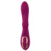 Фиолетовый вибратор 3 Function Vibrator с вращением бусин - 23 см фиолетовый 