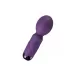 Фиолетовый мини-wand вибратор для стимуляции эрогенных зон фиолетовый 