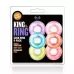 Набор из 6 эрекционных колец King of the Ring разноцветный 