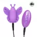 Фиолетовая вибробабочка на ремешках Silicone Remote Venus Butterfly фиолетовый 