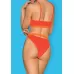 Раздельный женский купальник Miamelle оранжевый L