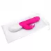 Розовый пульсирующий вибромассажер G-Spot Thrusting Rabbit - 24 см розовый 