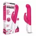 Розовый вибромассажер для G-точки Come hither G-Spot Rabbit - 24,5 см розовый 