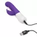 Фиолетовый массажер для G-точки Slim Shaft thrusting G-spot Rabbit - 23 см фиолетовый 