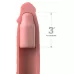 Телесная насадка-удлинитель 3 Inch Silicone Mega X-tension - 22,9 см телесный 