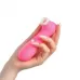Розовый вакуумный стимулятор клитора - 12,5 см розовый 