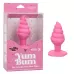 Розовая анальная пробка в виде мороженого Yum Bum Ice Cream Cone Butt Plug - 9,5 см розовый 