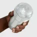 Мастурбатор Feel Pocket Stroker Crystal серебристый 