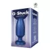 Синяя анальная пробка 4 Inch Silicone Anal Plug - 12 см синий 