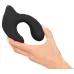 Черная анальная вибропробка с функцией расширения RC Butt Plug with 3 functions черный 