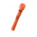 Оранжевый жезловый вибромассажер Vim Vibrating Wand - 31,3 см оранжевый 