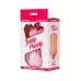 Телесный двусторонний мастурбатор Fruity Tongue - ротик и вагина телесный 