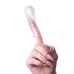 Прозрачная рельефная насадка на палец Gexa - 9 см прозрачный 