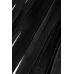 Черная плеть с гладкой рукоятью - 50 см черный 