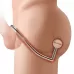 Кольцо на пенис с анальным стимулятором Stainless Steel Anal Hook   Cock Ring серебристый 