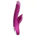 Лиловый вибратор-кролик 4 Function Vibrator - 24 см лиловый 