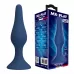 Синяя анальная пробка Slim Anal Plug XL - 15,4 см синий 