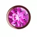 Пробка цвета розового золота с лиловым кристаллом Diamond Quartz Shine S - 7,2 см лиловый 