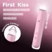Розовый вакуумный стимулятор First Kiss розовый 