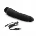 Черный вибратор-реалистик 7  Realistic Vibrator - 20 см черный 