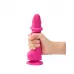 Розовый фаллоимитатор Strap-On-Me Sliding Skin Realistic Dildo size S розовый 