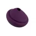 Фиолетовый вакуум-волновой вибратор в форме капкейка фиолетовый 