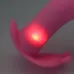 Нежно-розовый стимулятор с клиторальным отростком - 11,9 см нежно-розовый 