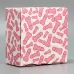 Сборная подарочная коробка «Паттерн» - 15 х 15 х 7 см розовый 