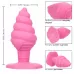 Розовая анальная пробка в виде мороженого Yum Bum Ice Cream Cone Butt Plug - 9,5 см розовый 