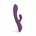 Фиолетовый вибратор-кролик Bunny   Clyde - 22,5 см фиолетовый 