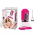 Вакуумный насос-помпа и зажим для клитора Rechargeable 4-Function Auto Pussy Pump With Clit Clamp розовый 