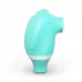 Клиторальный вибромассажер TF 2 in 1 Clitoral Vibrator аквамариновый 