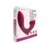 Ярко-розовый вибромассажер с вакуумной стимуляцией клитора ярко-розовый 