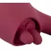 Малиновый вибратор с подвижными язычками 2 Function Vibrator - 20,6 см малиновый 