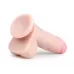 Телесный фаллоимитатор Realistic Dildo - 17,5 см телесный 